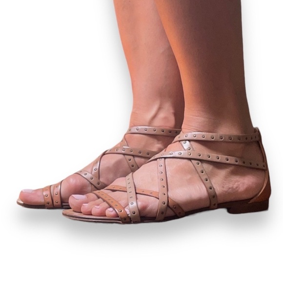 J Crew Leather Gladiator Sandals - Picture 2 of 13